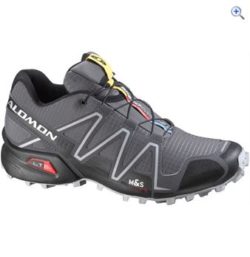 Salomon Men's Speedcross 3 Trail Running Shoes - Size: 10.5 - Colour: BLACK-CLOUD